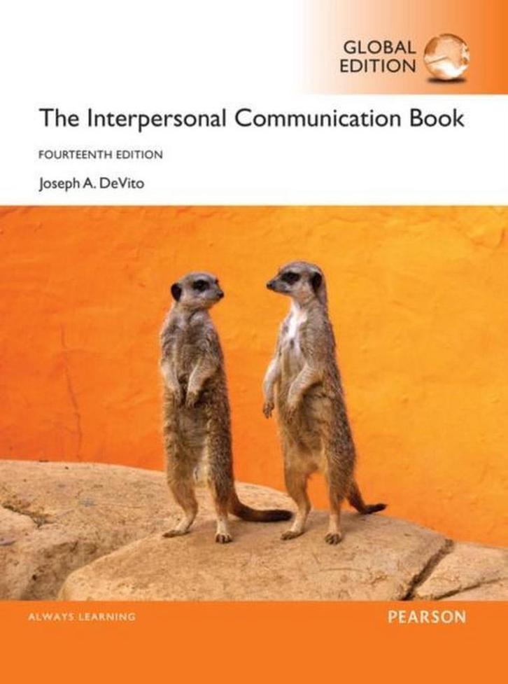 The Interpersonal Communication Book, Global Edition, Boeken, Taal | Engels, Gelezen, Verzenden