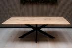 Tafel Rechthoekig Eikenhout  Matrix  200x100, Huis en Inrichting, Tafels | Eettafels, Nieuw