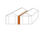 PVC Regengoot - Koppelgoot 3 meter (Tent Onderdelen), Verzenden, Nieuw