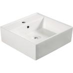 Wiesbaden Larx Opzetwastafel - Vierkant - 46x46x16.5cm -, Ophalen of Verzenden, Nieuw