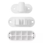 ProPlus Deurvanger - Flexibele klem - Wit - 2-delig - Win..., Doe-het-zelf en Verbouw, Hang- en Sluitwerk, Ophalen of Verzenden