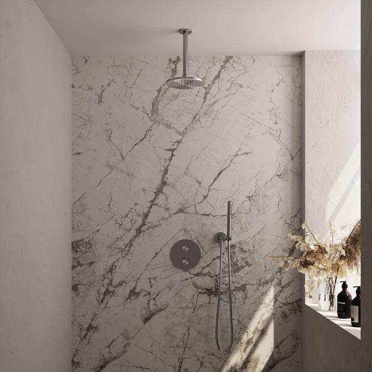 Brauer Brushed Edition Thermostatische Regendoucheset Inbouw, Doe-het-zelf en Verbouw, Sanitair, Ophalen of Verzenden