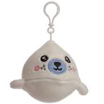 Sleutelhanger - Tashanger Pluche Zeehond - Wit - 7,5cm NIEUW, Verzamelen, Ophalen of Verzenden, Nieuw