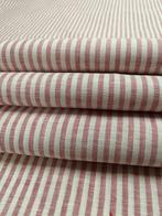 Gestreept linnen E144 maat 5,90 x 1,50 m - Textiel - 5.9 cm