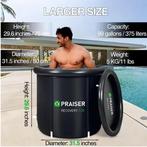 Luxe opblaasbaar ijsbad met zitkussen cold plunge, Verzenden, Nieuw