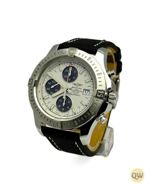 Breitling Colt Chronograph, Sieraden, Tassen en Uiterlijk, Horloges | Heren, Polshorloge, Gebruikt, Breitling, Ophalen of Verzenden
