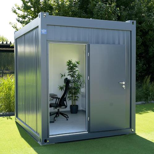 Koop nu! Geïsoleerde prefab kantoorunit 3 x 2,43 meter, Doe-het-zelf en Verbouw, Containers