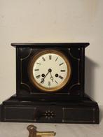 Klok - Marmer, Emaille, Messing - 1850-1900 - Marmer pendule, Antiek en Kunst, Antiek | Klokken