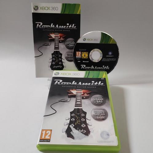Rocksmith Authentic Guitar Games Xbox 360, Spelcomputers en Games, Games | Xbox 360, Ophalen of Verzenden
