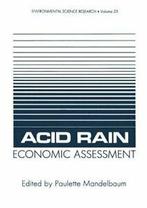 Acid Rain Economic Assessment. Mandelbaum, Paulette   New., Mandelbaum, Paulette, Zo goed als nieuw, Verzenden