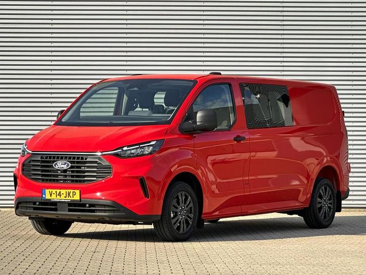 Ford Transit Custom | Zakelijke Lease v.a. €668.39 pm, Auto's, Bestelauto's, Lease, Automaat, Diesel, Rood, Ford, Financial lease