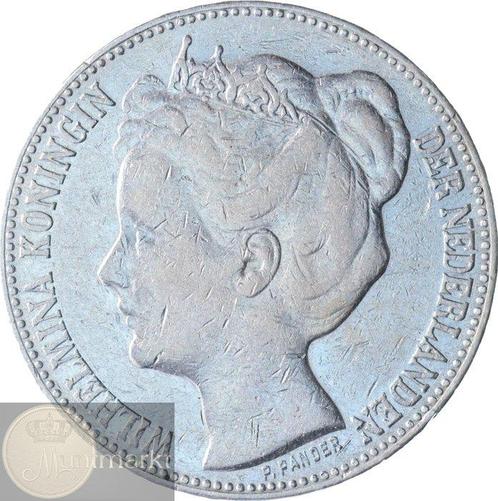 Nederland. Wilhelmina. 2 1/2 Gulden 1898, Postzegels en Munten, Munten | Nederland