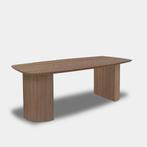 Tafel Deens Ovaal Eikenhout  Half Rond  300x100, Nieuw