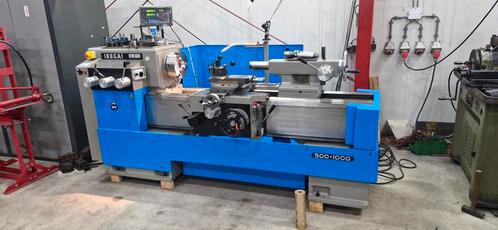 Unieke Ikegia A 20 draaimachine 500 x1000, gereviseerd., Doe-het-zelf en Verbouw, Draaibanken, 500 tot 1000 mm, Metaaldraaibank