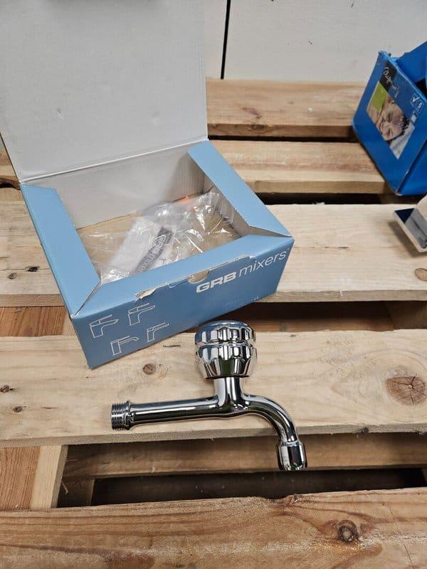 Inbouw GRB Kitchen 13 cm Koudwaterkraan, Doe-het-zelf en Verbouw, Sanitair, Kraan, Nieuw, Ophalen of Verzenden