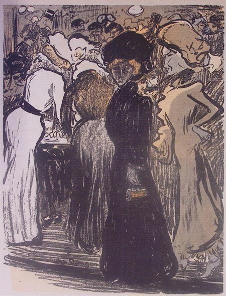Vrouwen  - Litho Kees van Dongen (lijst optie, lithos), Antiek en Kunst, Kunst | Litho's en Zeefdrukken, Verzenden