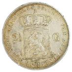 Nederland. Willem III (1849-1890). 2 1/2 Gulden 1865 –, Postzegels en Munten, Munten | Nederland