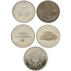 Wereld. 25 Pence / 1 Crown 1977 25e jubileum van de, Postzegels en Munten, Munten | Europa | Niet-Euromunten