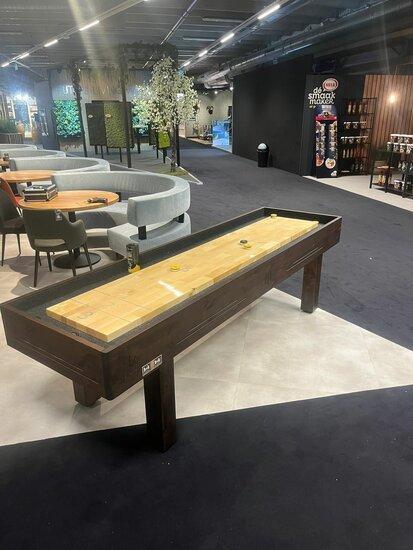 Bilijardai Shuffleboard Pronto  9ft, Sport en Fitness, Biljarten en Poolen, Verzenden
