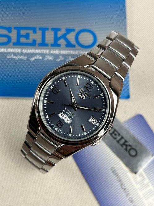 Seiko - 5 - Automatic Day Date - Zonder Minimumprijs -, Sieraden, Tassen en Uiterlijk, Horloges | Heren