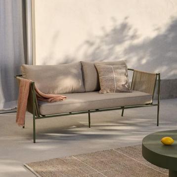*WOONWINKEL* Kave Home Zivia Beige Loungeset Bank Voor Buite beschikbaar voor biedingen