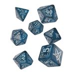 (Pre-order) Call of Cthulhu Dice Set Abyssal & White (7), Verzenden, Zo goed als nieuw