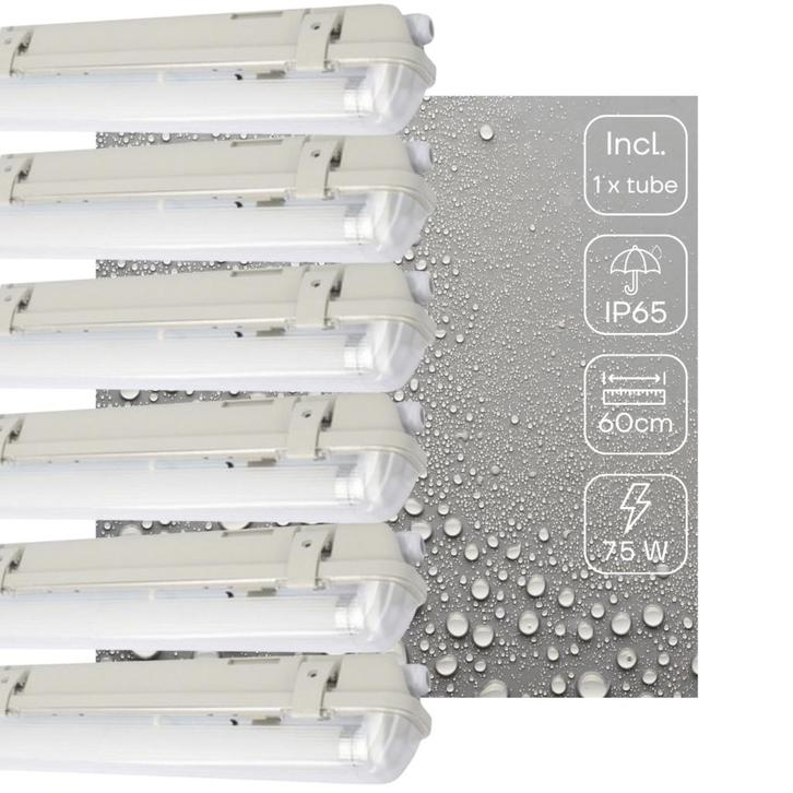 4 Pack LEDs Light LED TL verlichting met sensor 60 cm - Bew, Huis en Inrichting, Lampen | Overige, Nieuw, Verzenden