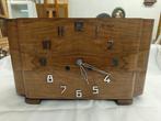 Klok - Franz Hermle & Sohn - Hout, Chroom - 1940-1950, Antiek en Kunst, Antiek | Klokken