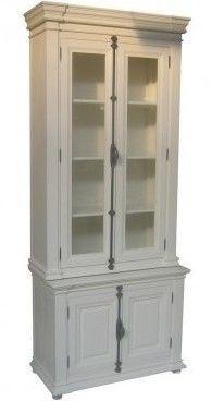 Buffetkast Lara wit 100 x 240cm espagnoletsluiting, Huis en Inrichting, Kasten | Buffetkasten, Ophalen of Verzenden