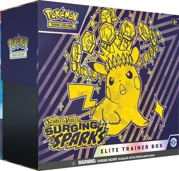 Pokémon Elite Trainer Box - SV08 beschikbaar voor biedingen