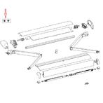 Thule Connection Pieces Tension Rafter 6002, Nieuw