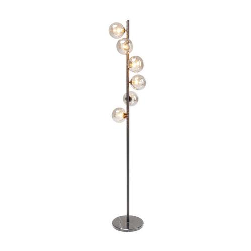 *WOONWINKEL* Kare Design Scala Balls Vloerlamp Met Glazen Bo, Huis en Inrichting, Lampen | Vloerlampen, Nieuw, Verzenden