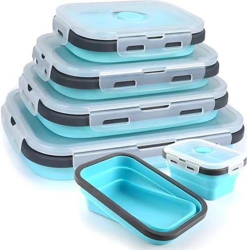 HI NATURE™ Vershoudbakjes set 4 stuks - Bewaarbakjes, Witgoed en Apparatuur, Magnetrons, Nieuw, Ophalen of Verzenden