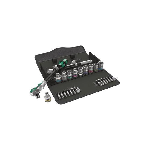 Dopsleutelset 1/2 ZYKLOP speed 28-delig Wera, Doe-het-zelf en Verbouw, Gereedschap | Handgereedschap, Nieuw, Verzenden