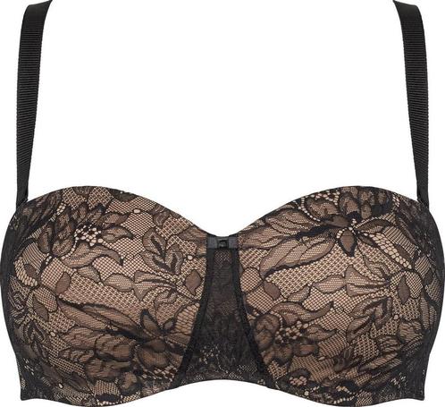 Triumph - Maat D80 - Amourette Charm WD - BLACK - Vrouwen, Kleding | Dames, Ondergoed en Lingerie, Verzenden