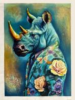 Hector Correa (XX) - Rinoceronte, Antiek en Kunst
