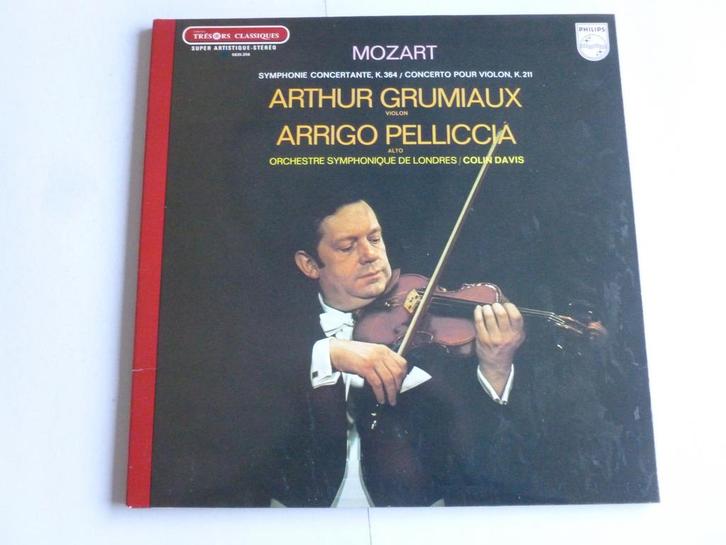Mozart - Symphonie concertante / Arthur Grumiaux, Colin Davi, Cd's en Dvd's, Vinyl | Klassiek, Zo goed als nieuw, Verzenden