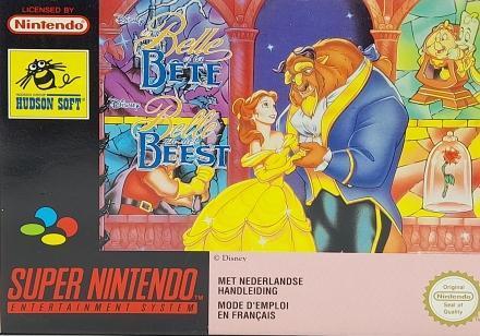 MarioSNES.nl: Beauty and the Beast Compleet - iDEAL!, Spelcomputers en Games, Games | Nintendo Super NES, Gebruikt, Ophalen of Verzenden