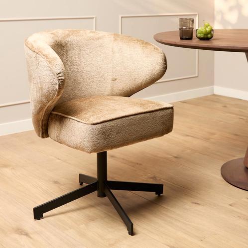 Eetkamerstoel Persie | Light Brown, Huis en Inrichting, Stoelen, Nieuw, Ophalen of Verzenden