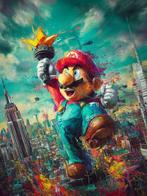 Canvas Fit - Alberto Ricardo - Mario y la antorcha de la, Nieuw