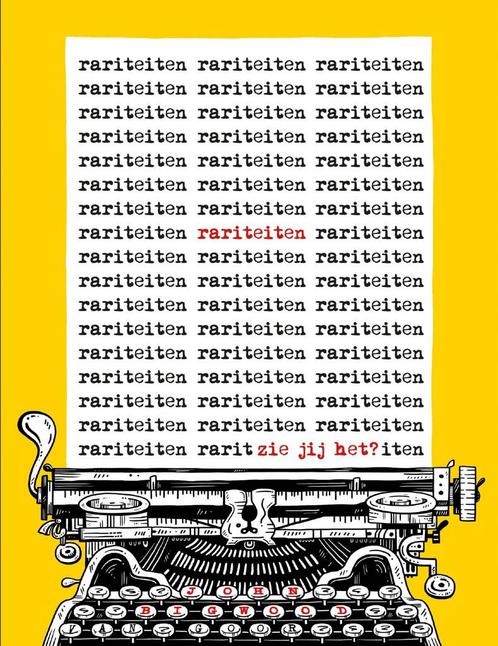 Rariteiten (9789000367771, John Bigwood), Boeken, Strips | Comics, Nieuw, Verzenden