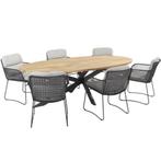 Aprilla Prado dining tuinset 240x115xH75 cm 7 delig, Tuin en Terras, Tuinsets en Loungesets, Ophalen of Verzenden, Nieuw