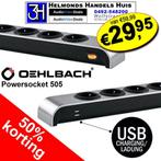 Oehlbach stekkerdoos met USB lader Goedkoopste van NL €29,95