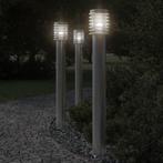 vidaXL Vloerlamp voor buiten 110 cm roestvrijstaal, Tuin en Terras, Buitenverlichting, Verzenden, Nieuw