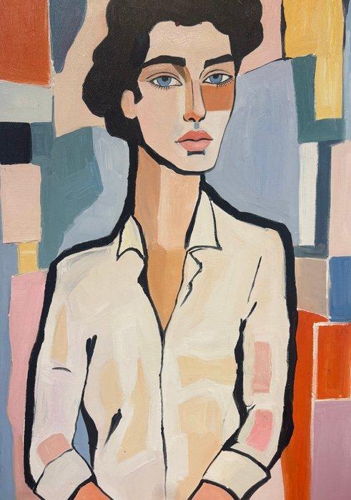 Enzo (XX) - Fragment 2 b, Antiek en Kunst, Kunst | Schilderijen | Modern