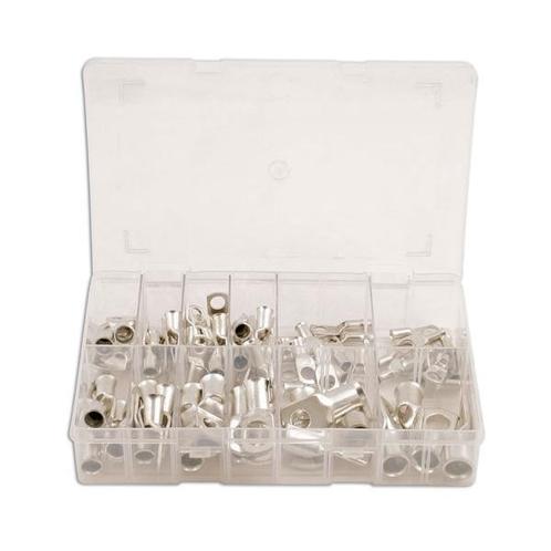 Assortiment kabelogen / ringkabelschoenen - 80 delig (Accu), Auto diversen, Autogereedschap, Nieuw, Verzenden