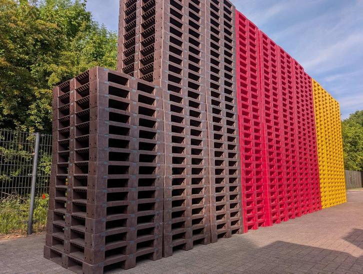 Kunststof pallets , plastic pallets , nieuw , Dolav, Doe-het-zelf en Verbouw, Kratten en Dozen, Nieuw, Ophalen of Verzenden