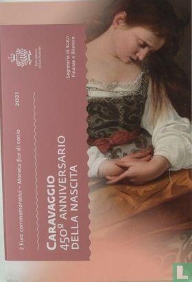 San Marino 2 euro 2021 (folder) 450th anniversary Birth..., Postzegels en Munten, Munten | Europa | Euromunten, Losse munt, 2 euro