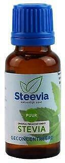 Stevia (zoetmiddel) 20 ml, Nieuw, Verzenden
