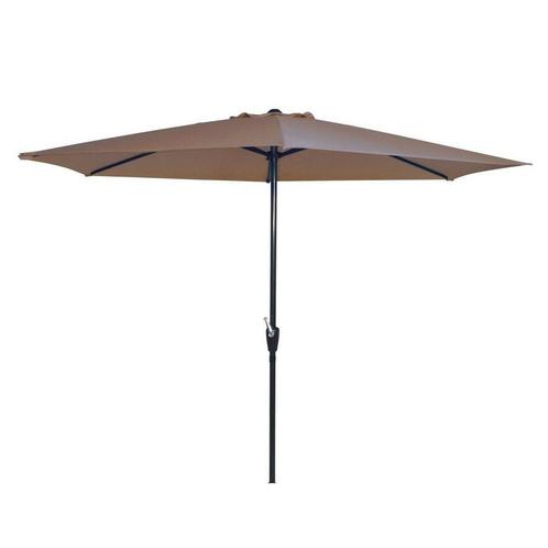 Gemini parasol taupe 3 m, Huis en Inrichting, Stoelen, Nieuw, Ophalen of Verzenden
